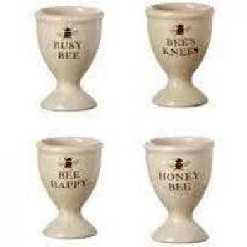 Bee Happy Sweet Egg Cup Quartet