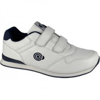 Dek Axis Sneakers in Bianco e Blu Scuro