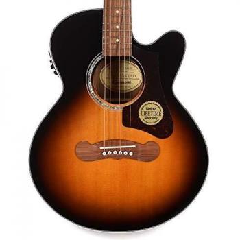 Epiphone Epiphone J-200 EC Studio Parlor /Electric Guitar x711...