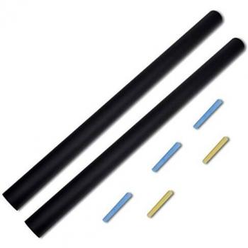 Blackboard Wall Decal (0.45m x 2m), Set of 2 with Chalks, vidaXL