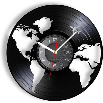 Vinil Mapa Terrestre Vintage