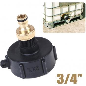 IBC 3/4 Stecker Adapter für Regenfass