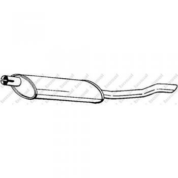 141-005 SilentRide Rear Muffler (BOSAL)