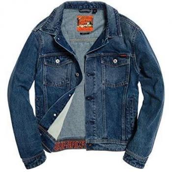 Superdry Highwayman Trucker Vale Mid XXL Supergröße Herren T-Shirt