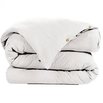 Housse de couette Coton Double Gaze 240x220cm Gaia