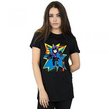 Disney Women's Big Hero 6 Hiro Anime Cotton T-Shirt