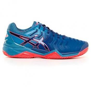ASICS Herren Gel-Resolution 7 Clay Tennisschuhe, Blau (Blue Print/Blue Print 400), 42.5 EU