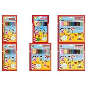 Etui de 12 crayons de couleur STABILO Trio