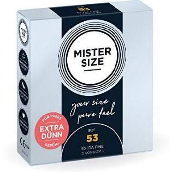 Mister Size 53mm Ultra-Sensitive Condoms