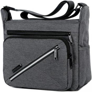 Maletín de Hombro Impermeable para Hombre, Bandolera de Gran Capacidad, XA500ZC