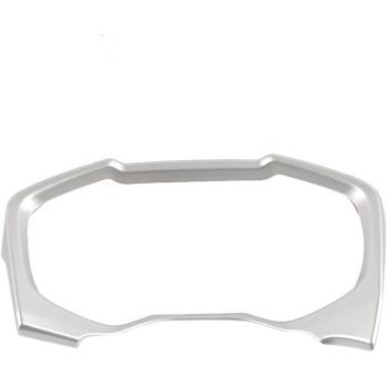 ABS Silver Chrome Dashboard Frame Trim for Toyota RAV4 2019-2020 (Right-Side Drive)