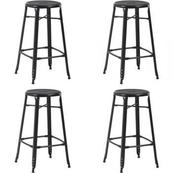 Tabourets de bistro noir