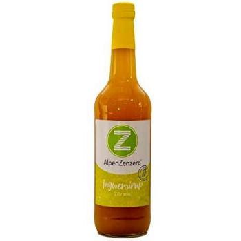 AlpenZenzero Zitronengold‑Sirup