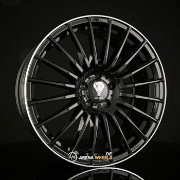 AXXION AX5 Glanzschwarz Alufelge 8,5J x 19 Zoll ET 25 LK 5x112
