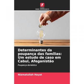 Hayat, Niamatullah: Determinantes da poupança das famílias: Um estudo de caso em Cabul, Afeganistão