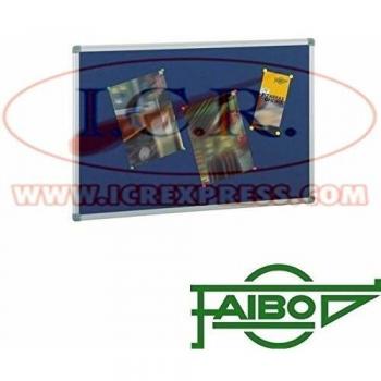 Tablero de corcho azul 45x60 cm Faibo