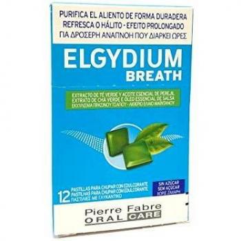 Elgydium Breath Pastillas de Té Verde y Perejil 12 Uds