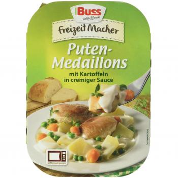 Buss Premium-Putenmedaillon mit Kartoffel‑Cremesoße – 300 g