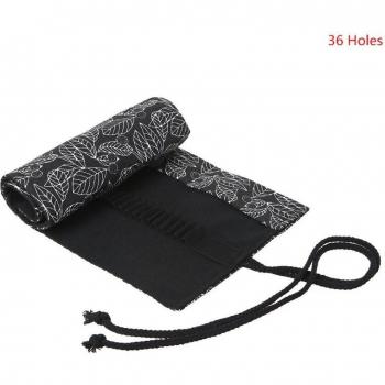 Beautiful Leaf Canvas Stationery Organizer