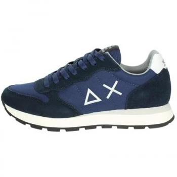 Sun68, Stylish Sneaker with Albondigas Touch, Blue male, Sizes: 11 UK, 7 UK, 9 UK, 8 UK, 10 UK, 6 UK