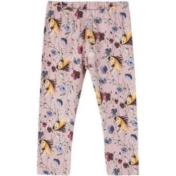 Violet Ice Leggings con Motivo Spirituale