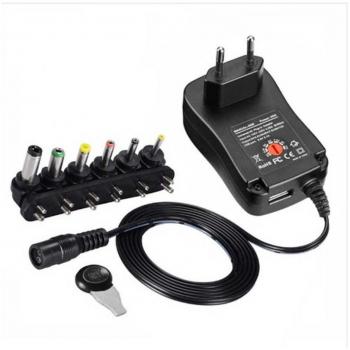 Alimentatore Universale 500mA 5A 12V 45W con 8 Adattatori USB