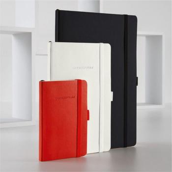 Sigel Notizbuch Conceptum A6 liniert edle Software-Oberfläche schwarz
