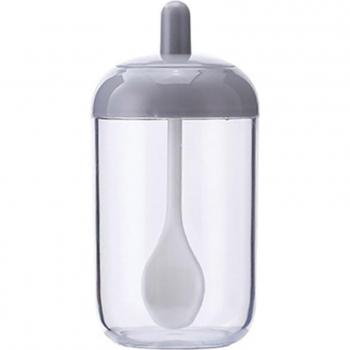Household Salt Shaker with Spoon