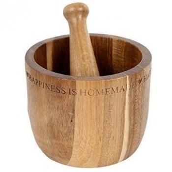 Heart of the Home Pestle & Mortar in Acacia Wood
