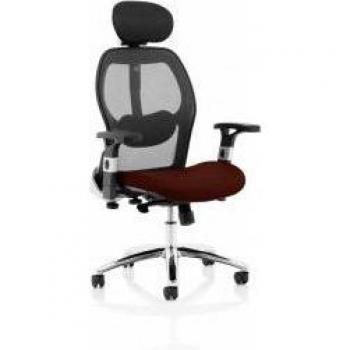 Ginseng Chilli Fabric Mesh Back – Sanderson II Seat Only Model