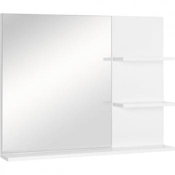 Espelho de Parede Kleankin com 3 Prateleiras 60x10x48 cm