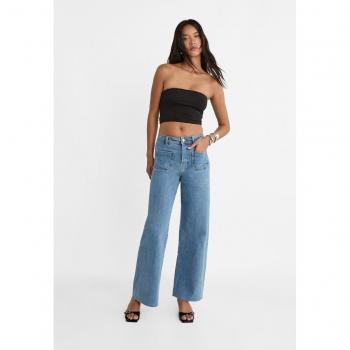Stradivarius Denim blu jeans straight fit 42