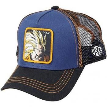 Gorra Azul Goku Mega Guerrero