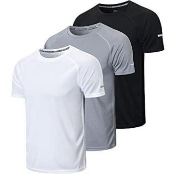 T-Shirt de Gym Homme à Manches Courtes