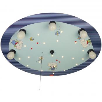 Niermann Pendant Ceiling Lamp Lolo Lombardo, Wood E14 Base, Multiple Colors