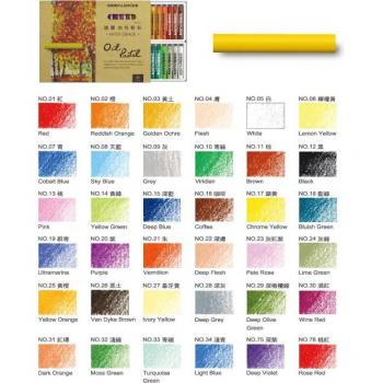Crayons de Couleur Graffiti 60 Pastels