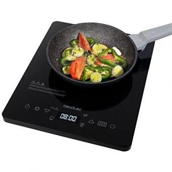 Full Crystal Onyx Tragbare Kochplatte – 2000 W, Cecotec