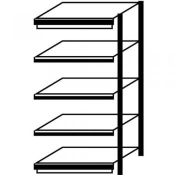 Stabil-Steckregal einseitig 1325 x 600 mm