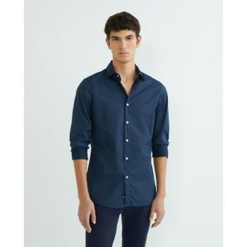 Camicia Dockers A Maniche Lunghe Fortuna Poplin Navy M