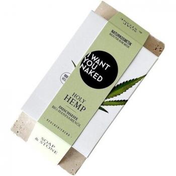 Holy Hemp Seifenablage mit 100 g Duschseife (1 Stück) – Geschenkset