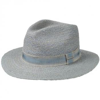 Traveller’s Chill Raffia Cap – Light Blue – Female S (54‑55 cm)