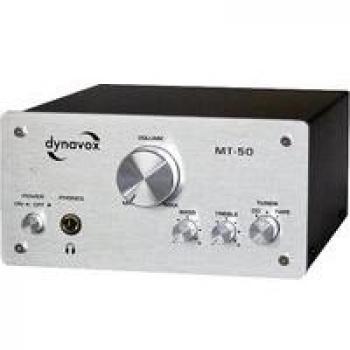 Dynavox MT-50 Miniverstärker (50 Watt) silber