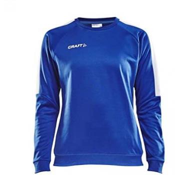 Felpa blu da donna Craft Progress R-Neck