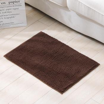 TONGDI Bathroom Floor Mat – Soft Microfiber Chenille, Anti‑Slip