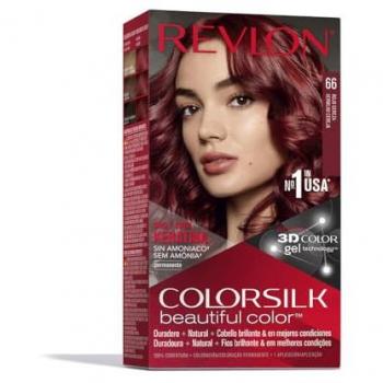 Colorations Revlon Teinture Colorsilk 66-Rouge Cerise Multicolor