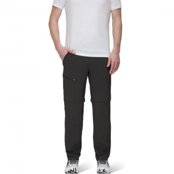 MAMMUT Herren Wanderhose Runbold Zip Off grau Größe 52