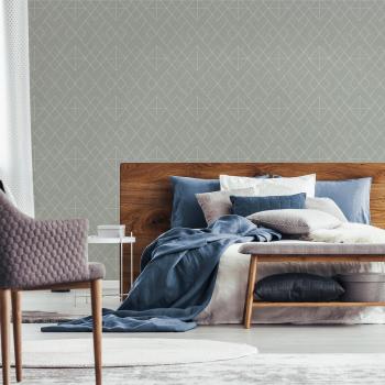 Papel Geo Demi Gris 1005×52 cm