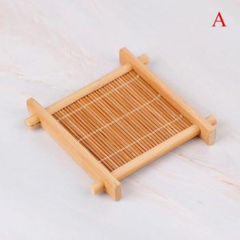Heat Resistant Bamboo Saucer
