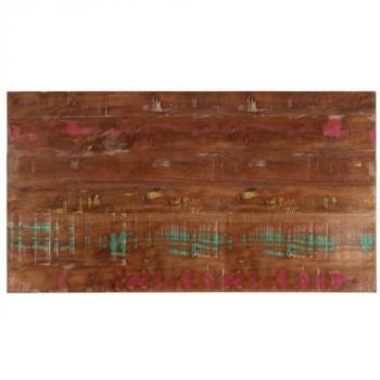 Mesa Retangular de Madeira Maciça 110x60x2,5cm