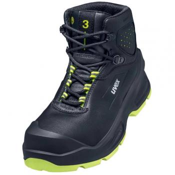 Uvex 6872345 Sicherheitsschuhe S3 Größe 44 Schwarz, Gelb